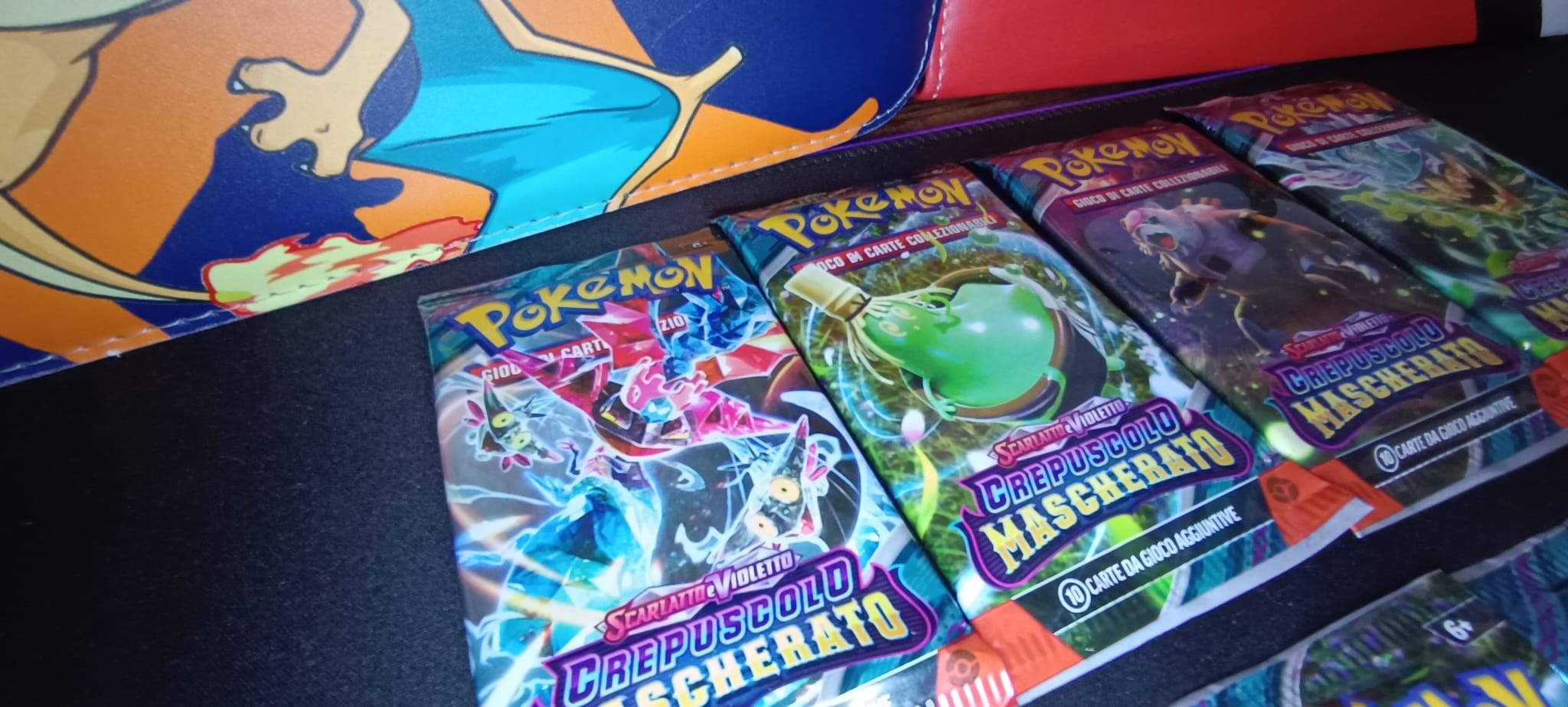 pokemon scarlatto POKEMON SCARLATTO E VIOLETTO - CREPUSCOLO MASCHERATO FOTO UNBOXING